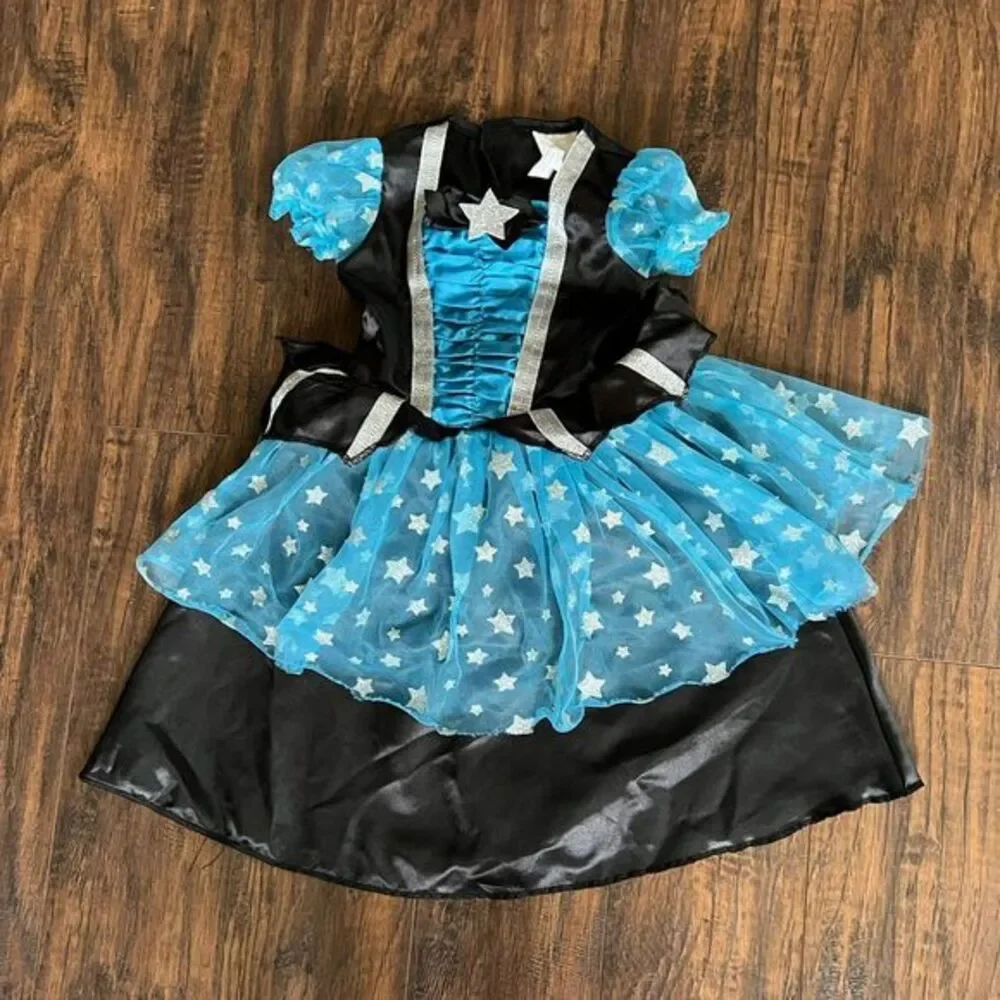 Halloween Costume Dress-up Hyde & Eek‎ Toddler Silver Star Witch Costume 2-3T